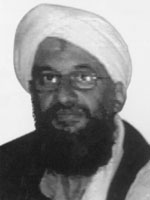 Photograph of Ayman Al-Zawahiri